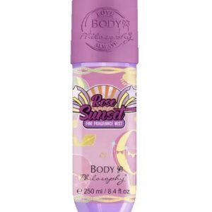 Body Philosophy Rose Sunset – Mgiełka zapachowa do ciała 250 ml