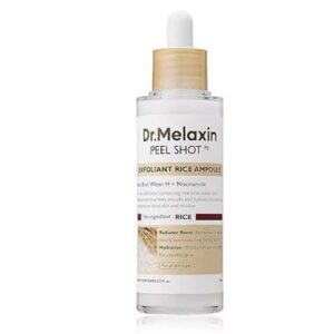 Dr.Melaxin Peel Shot Exfoliant Rice Ampoule – rozświetlająca ampułka złuszczająca z wodą ryżową 80 ml
