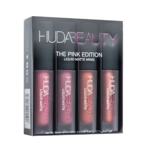 HUDA BEAUTY Liquid Matte Minis – THE PINK EDITION (4×1,9 ml)