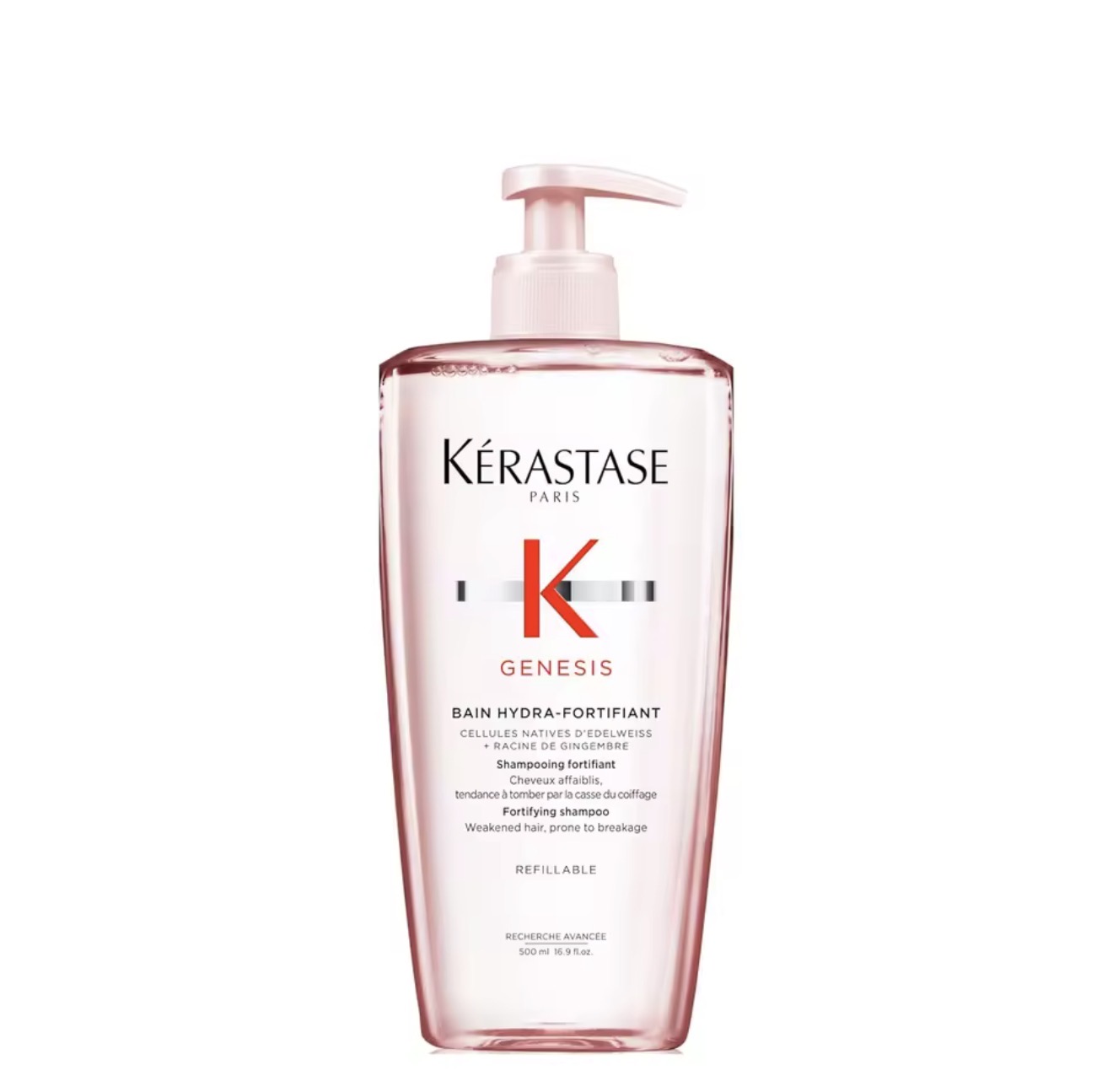 Kérastase Genesis Bain Hydra-Fortifiant – wzmacniający szampon przeciw łamliwości 500 ml