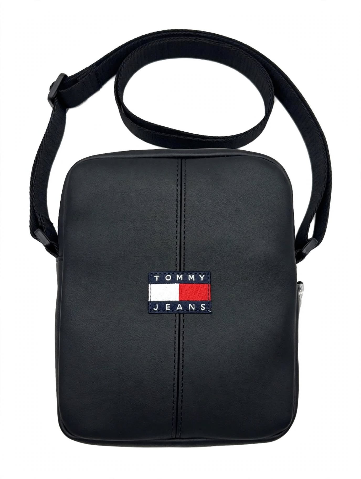 Saszetka Męska / Damska Tommy Jeans Mini Reporter - Czarna